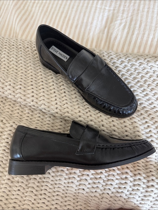 Steve Madden Shoes - Steve Madden Ridley Black Loafers